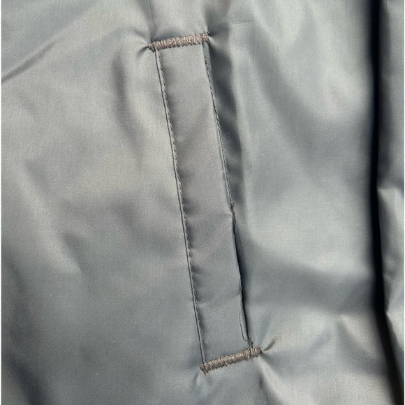 Vintage Locker Line LSU Tigers Embroidered Snap Down Black L Windbreaker Jacket - Picture 8 of 8